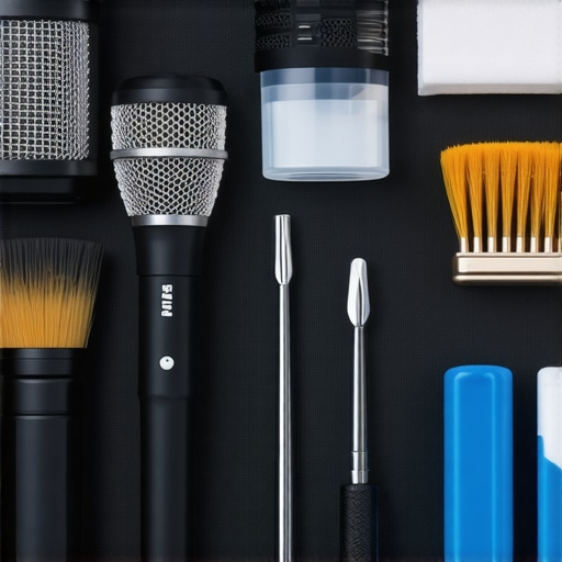 Essential tools for maintaining high-end home audio equipment.
