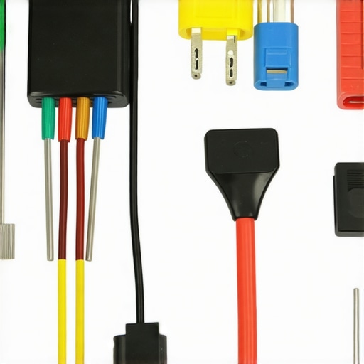 Person inspecting and tightening car audio wiring connectors