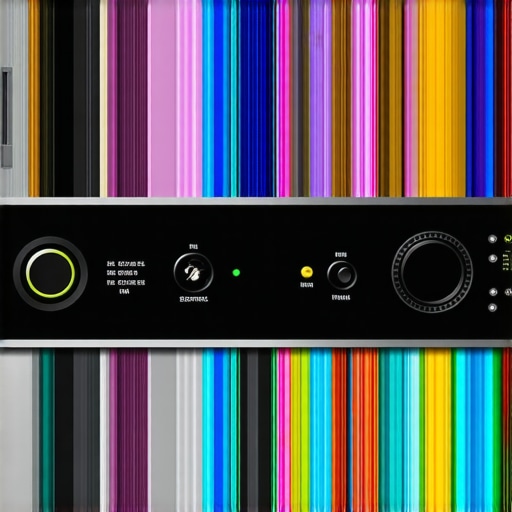 Advanced Home Audio Gear Detailed image of premium audio equipment and wiring in a home theater