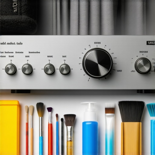 How to clean a scratchy volume knob on a vintage receiver