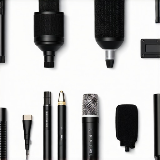 Measurement microphone and calibration tools for home audio system