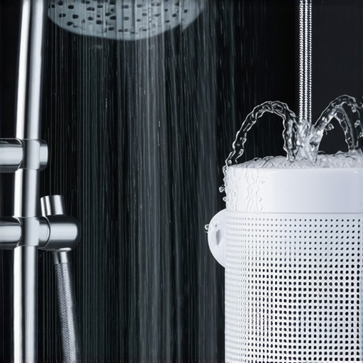 The trick to getting clear sound from a shower speaker