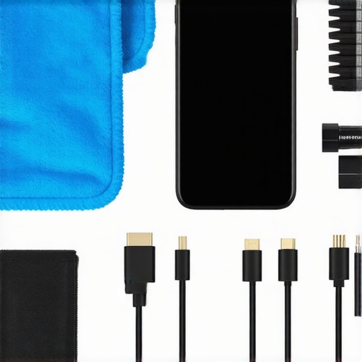 Tools and accessories used to clean, calibrate, and organize home audio equipment