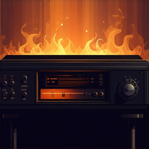 Why your vintage receiver smells like it is burning