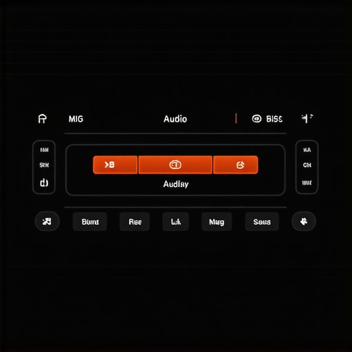 Adjusting Car Audio Fader Settings Close up of car stereo fader settings for front-bias audio tuning