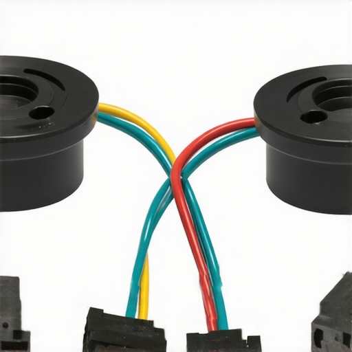 Close-up of a car amplifier mounted with rubber spacers for better airflow
