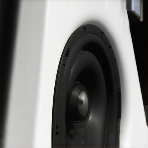 Car Speaker Mechanical Excursion During Break In A close-up of a car speaker cone flexing to demonstrate the mechanical break-in process.
