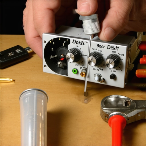 Cleaning Vintage Audio Potentiometers Cleaning the internal volume knobs of a vintage stereo receiver with contact cleaner.