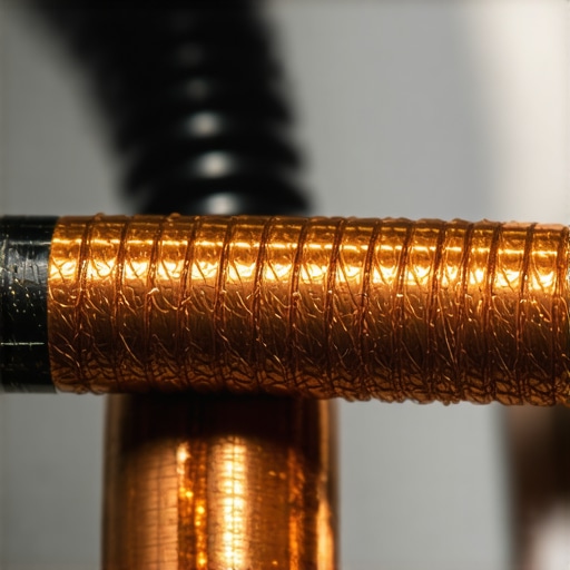 Close up comparison of thick copper wire gauges for car audio amplifiers.