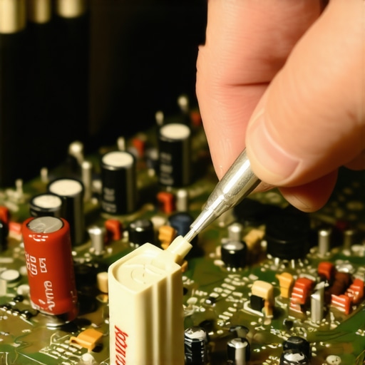 Cleaning vintage amplifier electronics with contact cleaner