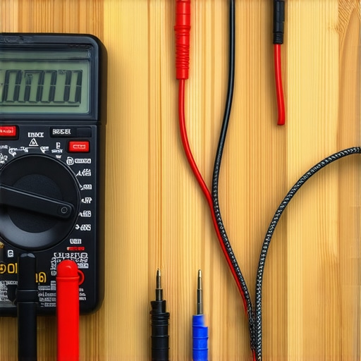 Using a digital multimeter to test an audiophile speaker cable for continuity