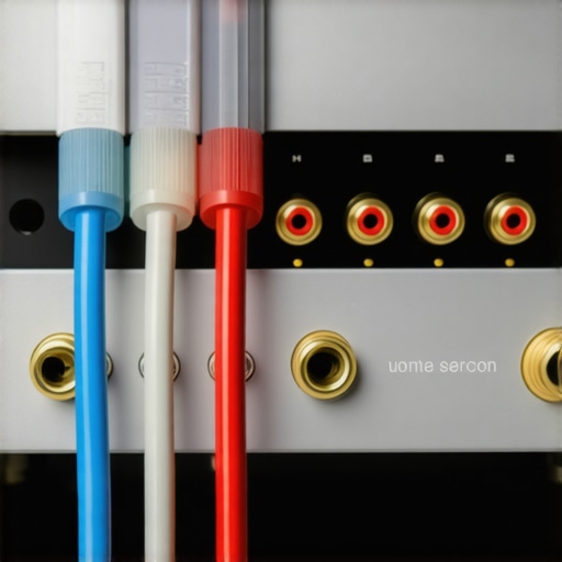 External DAC connected to vintage receiver High-quality DAC connecting a digital source to an analog amplifier