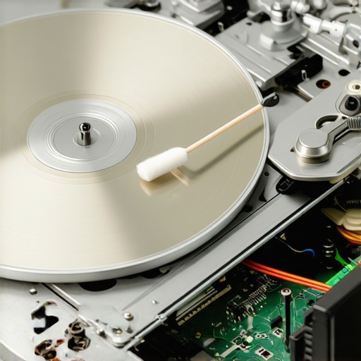 How to clean a laser lens on a skipping vintage CD player