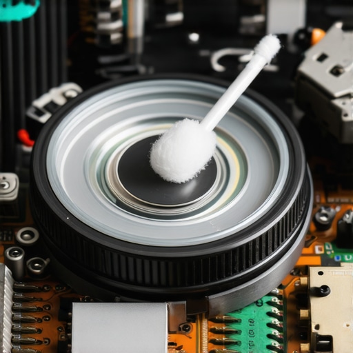How to clean the lens on an old CD player