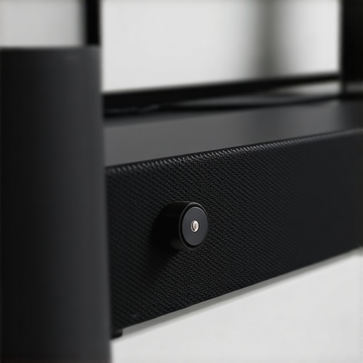 Infrared repeater receiver stuck to a soundbar to fix blocked TV sensor issues
