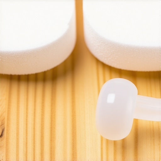 Comparing memory foam and silicone ear tips to improve passive noise isolation in headphones.