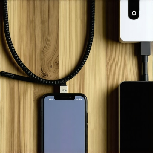 Repurposed smartphone used as a high-fidelity music streamer connected to a DAC.