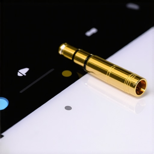 Close up of audio equipment and smartphone volume interface