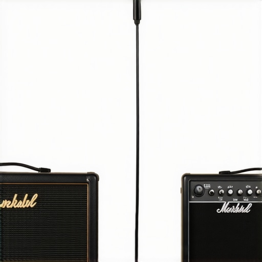 The easiest way to daisy chain two amplifiers safely