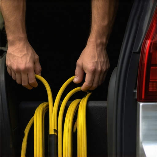The easiest way to hide power wires in your trunk