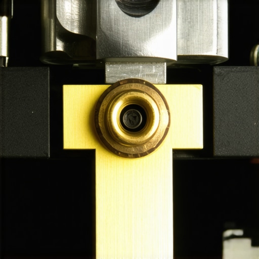 A hand using a wrench to tighten the internal nut of a speaker terminal binding post.