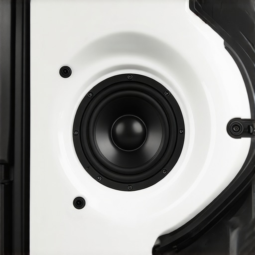 Tweeter Installation for Clear Audio Close-up of a car speaker installation with sound dampening to improve clarity.
