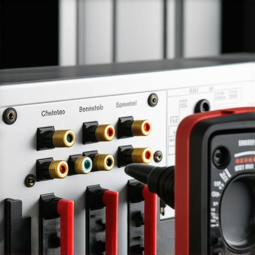 Using a Multimeter to Test Audio Gear Measuring voltage and resistance at the speaker terminals of a home receiver.